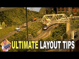 ULTIMATE LAYOUT TIPS for a Great Model Train Room