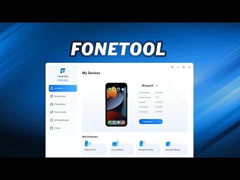 Free iPhone Management Software | Transfer & Backup iPhone with FoneTool