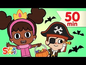 Hello, Trick Or Treat? |   More Halloween Songs for Kids | Super Simple Songs - Videos For Kids