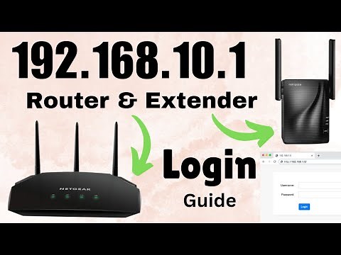 192.168.10.1 Router & WiFi Extender Login Guide | Devicessetup