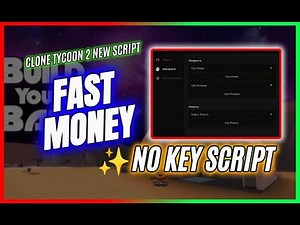 🔥NEW🔥 CLONE TYCOON 2 INF MONEY SCRIPT | Auto Farm Cash, Gems, Get Giant.
