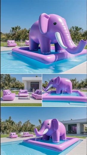Unbelievable Giant Elephant Pool Float 😲 | The Ultimate Summer Fun Experience!