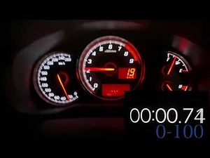 トヨタ86 フル加速 350馬力 HKSスーパーチャージャー 0-100Km/h