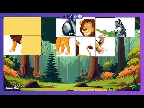 Game Puzzle (Menyusun Gambar) dengan Power Point