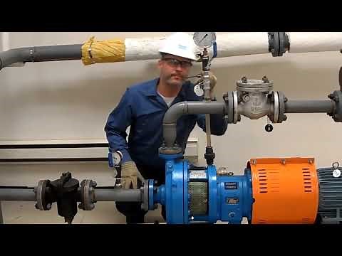 Le démarrage d'une pompe centrifuge, l'exemple de la P-204