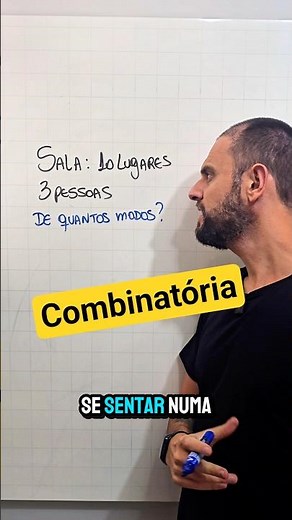 Análise Combinatória rápido e fácil #matematica #educacao