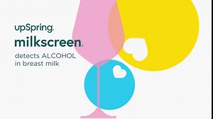 Upspring Milkscreen Test Strips to Detect Alcohol in Breast Milk - 2 Minutes with Results, FSA/HSA Eligible, at-Home Test for Breastfeeding Moms, Simple Breast Milk Alcohol Dip Test, 8 Test Strips