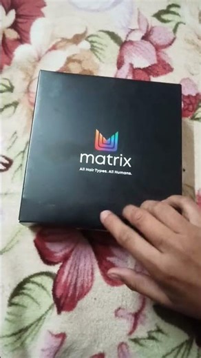 matrix hair shampoo+conditioner for straight hair 💅 like share and subscribe ❤️