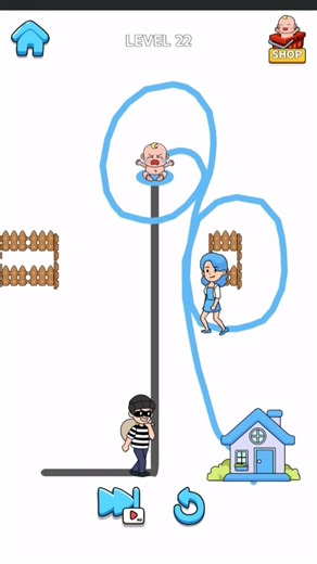 Epic Super Funny Game Play | Draw Way To Home #funny #short #gameplay