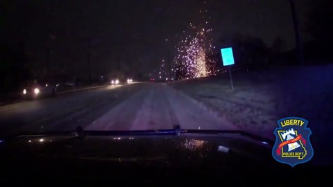 Wild video shows transformer exploding in extreme cold, knocking out power