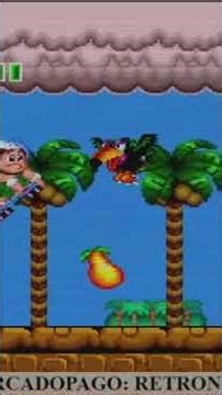 New Aventure Island (PC Engine) BOSS 1