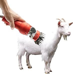 Eapmic Electric Sheep Clipper 1200W Heavy Duty Livestock Grooming Clipper Kit 6 Speeds Adjustable Professional Trimmer for Sheep, Goats, Alpaca, Llamas, Cattle