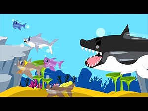 Baby shark and Family - Underwater Songs for Children