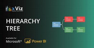 xViz Hierarchy Tree/Advanced Decomposition Tree - Power BI Visual