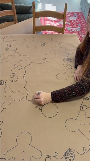 DIY Kids Craft with Butcher Paper #shorts