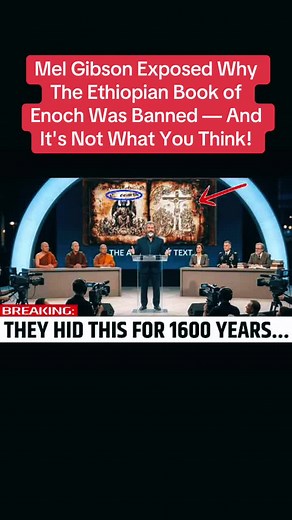 Mel Gibson Exposed Why The Ethiopian Book of Enoch Was Banned — And It's Not What You Think! #melgibson #ethiopianbible #hiddenhistory #fpy