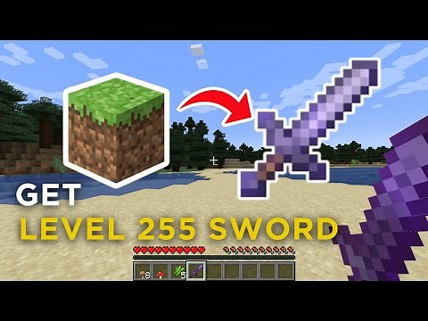 How To Get Level 255 Sharpness Sword in Minecraft – 1.21.5+ Update