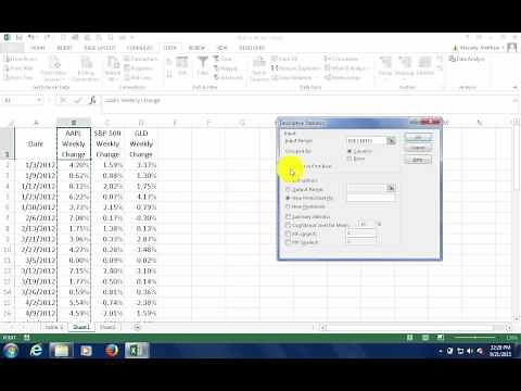 How to Use Excel for Descriptive Statistics with Data Analysis Toolpak