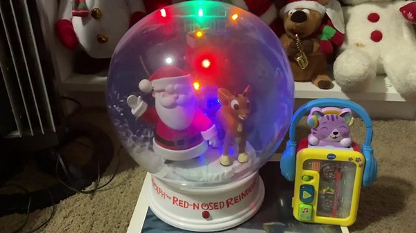 Gemmy 2011 Rudolph Snow Globe (all songs)