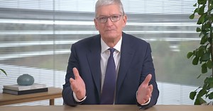Chinese Communist Party congress delegates visiting Tim Cook