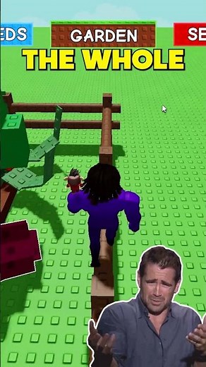 Roblox But I Can't Touch Green in GROW A GARDEN!
