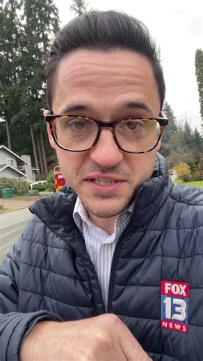 An explosion at a home in Bothell, Washington sent a garage door flying across the street and shattered the windows of other homes in the neighhborhood. Matthew Smith has a look at the damage. | FOX 13 Seattle