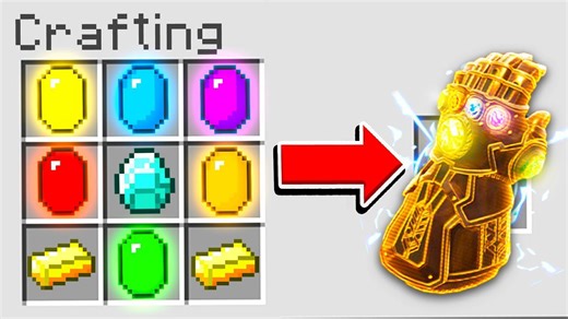 How I Crafted the Infinity Gauntlet in Minecraft Step-by-Step