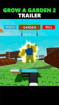 GROW A GARDEN 2 TRAILER!! *INSANE* #shorts #growagarden