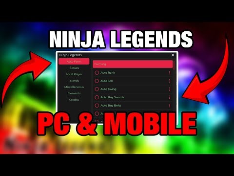 Ninja Legends Admin Script | Infinite Coins, Auto Ranks, Infinite Chi & More