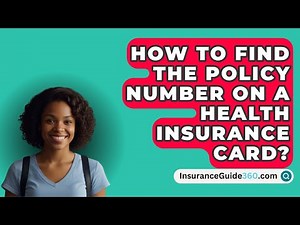 How To Find The Policy Number On A Health\n Insurance Card? - InsuranceGuide360.com