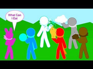 Elements 19 - What do Elements Eat (Stickman Animation) [Stick Nodes]