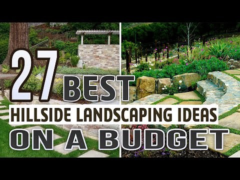 27 Best Hillside Landscaping Ideas on a Budget