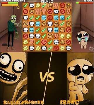 Salad Fingers vs Isaac (NG-Duelled: ReGrounded)