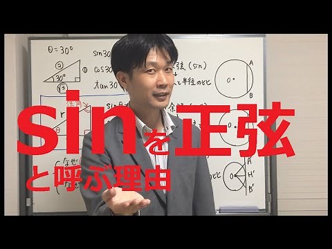 正弦、余弦、正接の語源。三角比＠高校数学