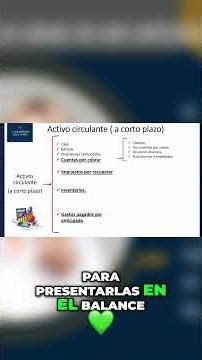 Clasificación del Activo_ ¡Aprende Fácil y Rápido! PART2 #contabilidad