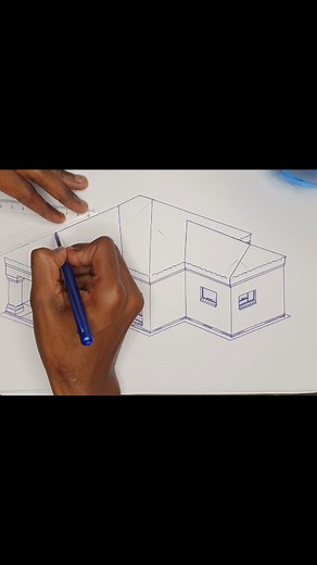 Learn How to Draw a 3D Roof for Graphic Art