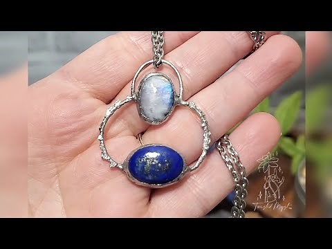 Basic Intro Soft Soldering Jewelry Tutorial with Gemstones