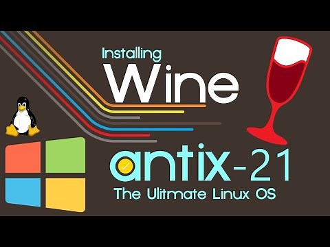 How to Install Wine on AntiX 21 | Installing Wine on AntiX Linux 21 | Wine on Debian 11 Bullseye