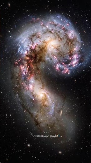 The Cosmic Collision: The Antennae Galaxies 🌌✨