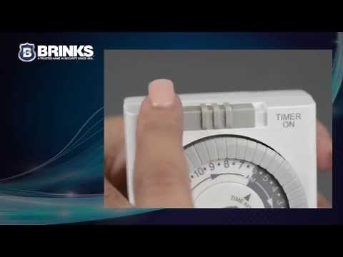 BRINKS Analog Timer Instructions