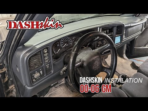 HOW TO: DashSkin 00-06 Tahoe/Suburban/Yukon/Avalanche/Silverado/Sierra Dash Cover Installation