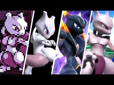 Evolution of Mewtwo (1996 - 2018)