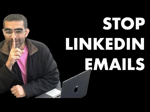 How To Stop LinkedIn Notifications Emails