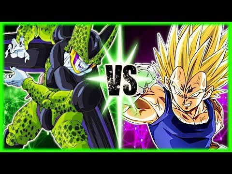 Perfect Cell Vs Majin Vegeta Part 2