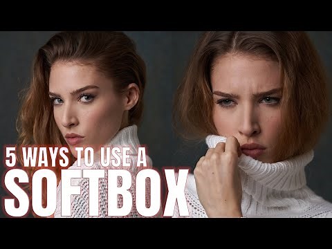 5 Ways I Use A Softbox | Pro Portrait Lighting Techniques!