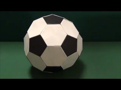 "soccer ball"origami