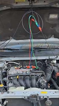 PicoScope 2204A: Setup for 4 Coil-on-Plug Ignition Probes Mixed Into One Channel.