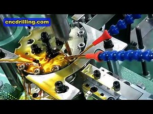 Automatic Single Spindle Servo Tapping Machine with Vibratory Bowl Feeder