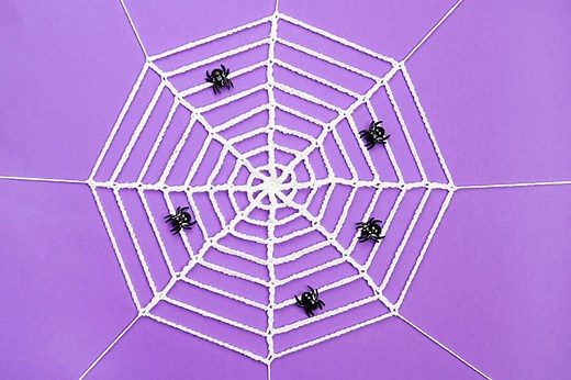 Crochet Spider Web | Free Crochet Spider Web Pattern