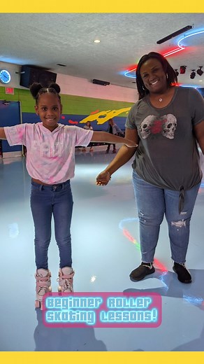 Learn to Skate Beginner Lessons are every Saturday morning! 4-week classes for all ages, sign up on our website to learn the introductory techniques to roller skate independently while having fun!! 🛼 | Tarry Hall Roller Skating Rink